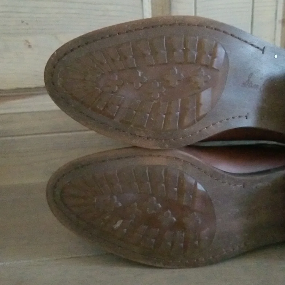 Sam Edelman Palmer Brown Leather Bootie